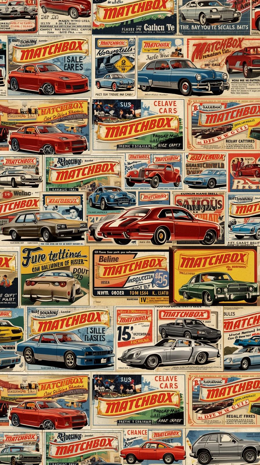 Matchbox Label Montage