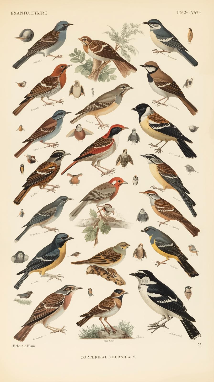 Bird Guide Illustrations