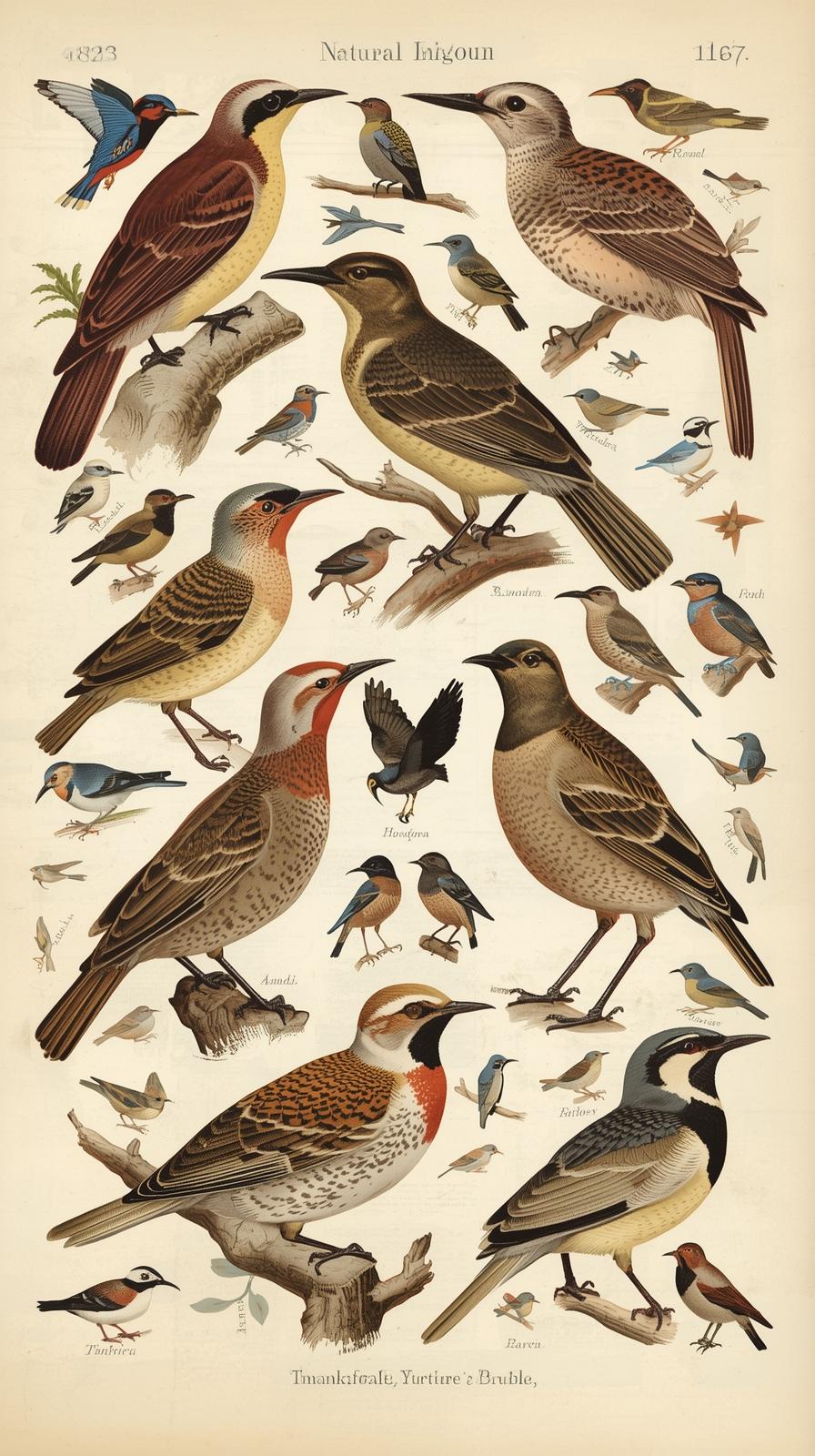Bird Guide Illustrations