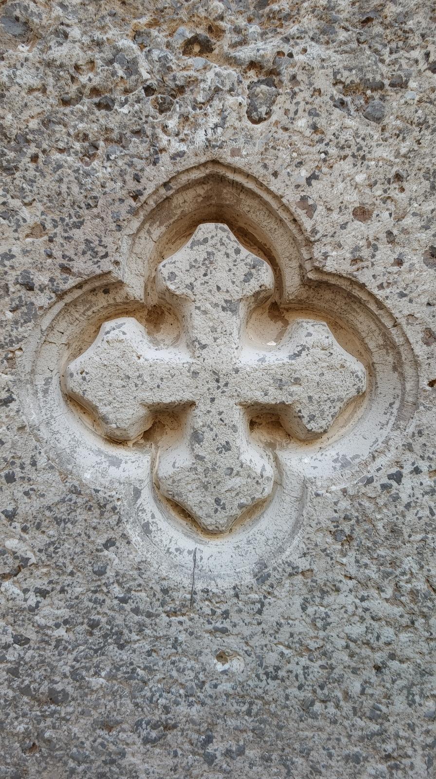 Gothic Quatrefoil Stone Texture