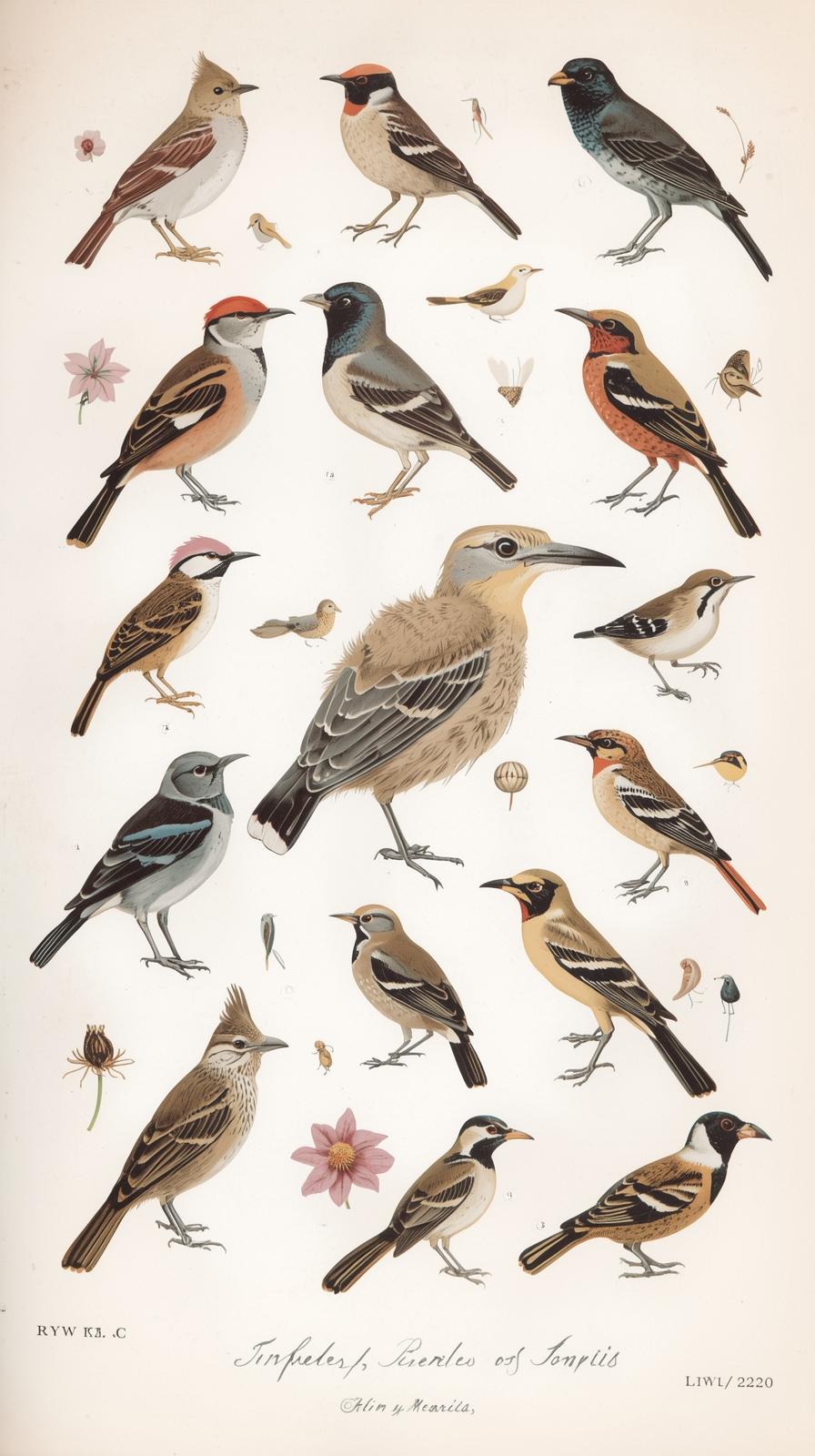 Bird Guide Illustrations