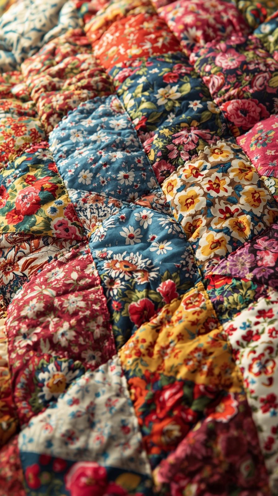Patchwork Quilt Calico Mix