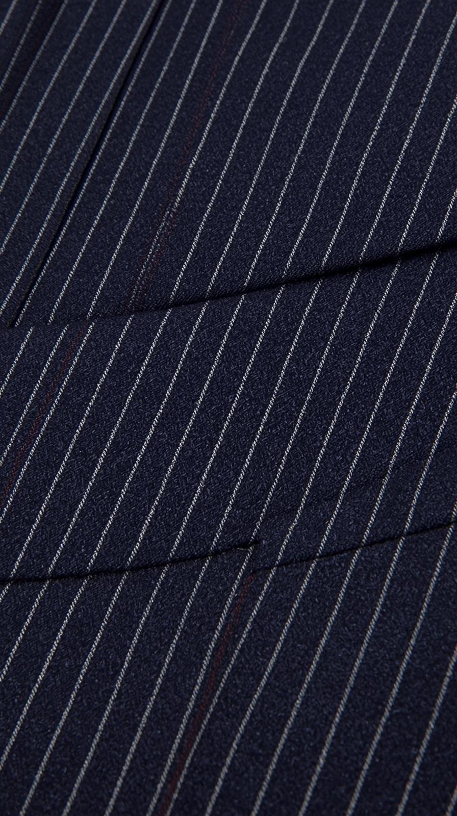 Pinstripe Suit Wool Texture