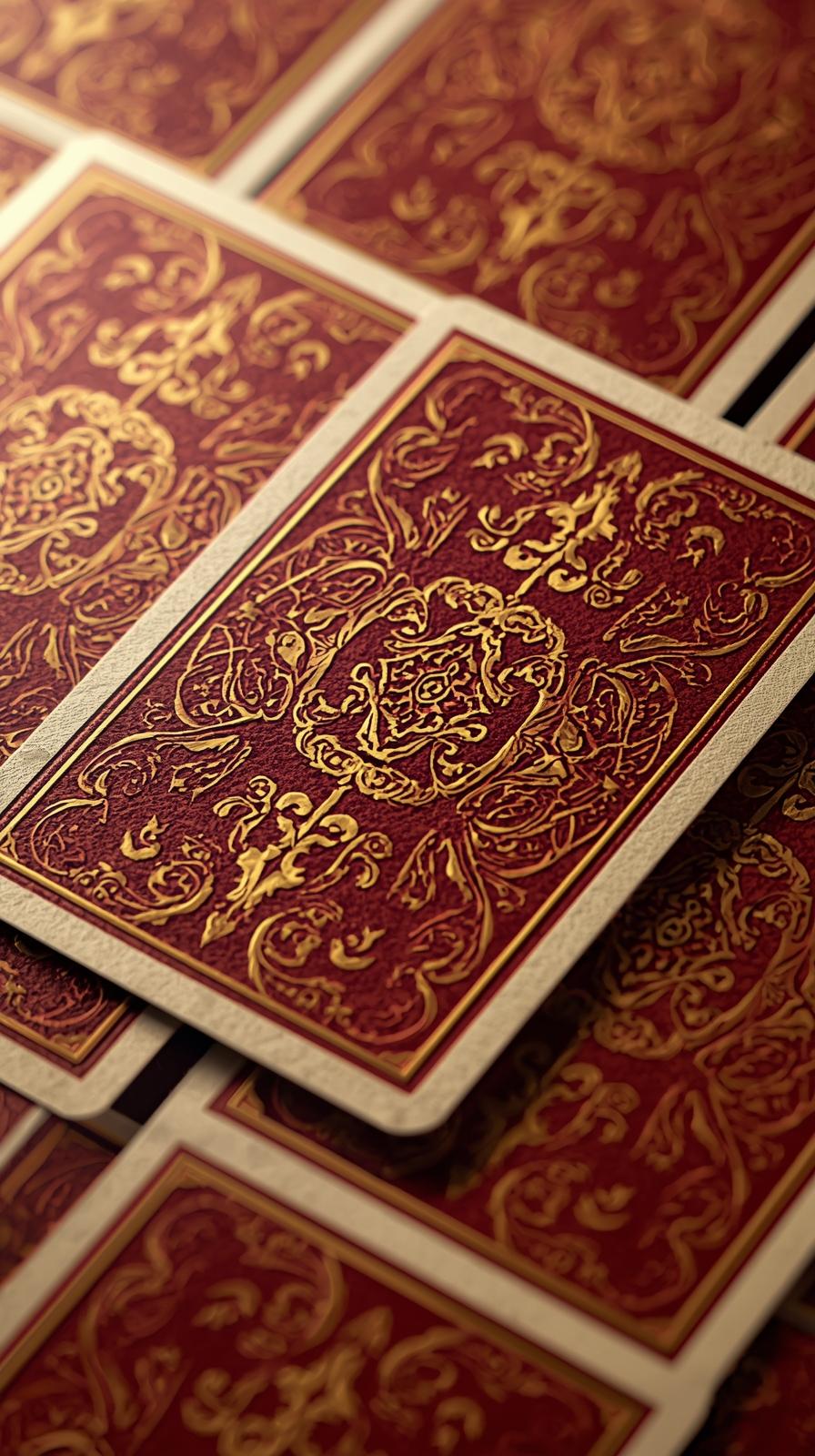 Playing Card Backs Ornate