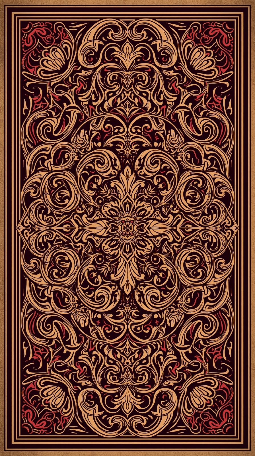 Playing Card Backs Ornate