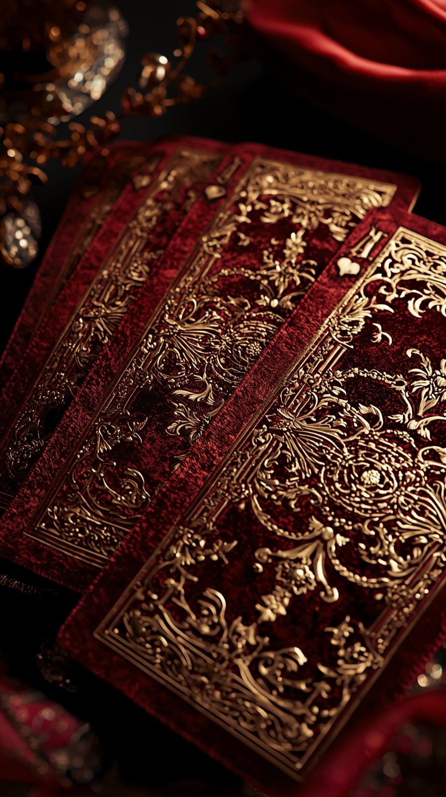 Playing Card Backs Ornate