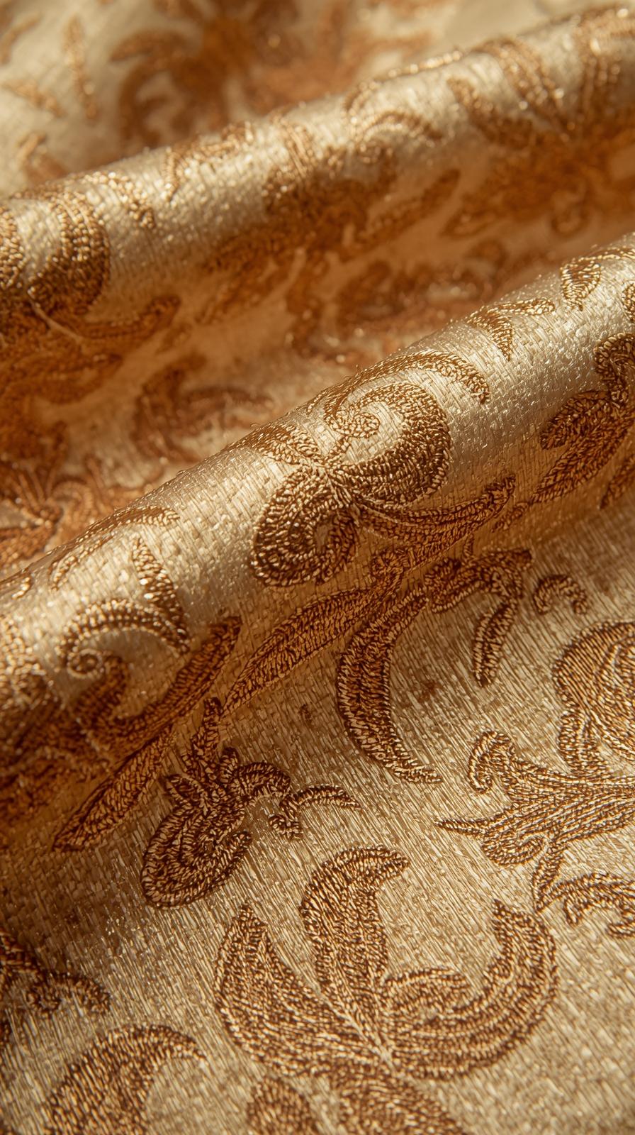 Brocade Metallic Thread Glint