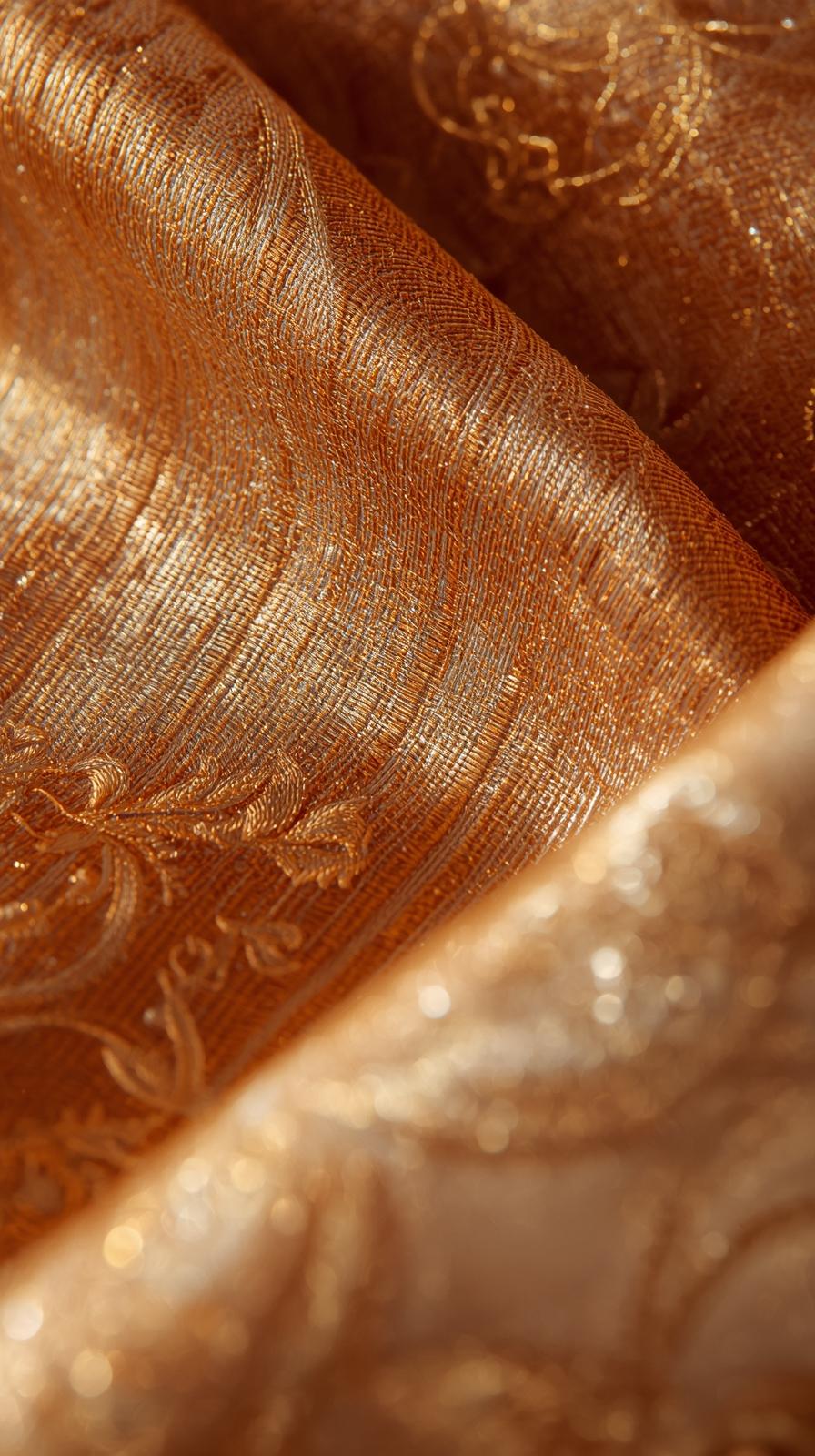 Brocade Metallic Thread Glint