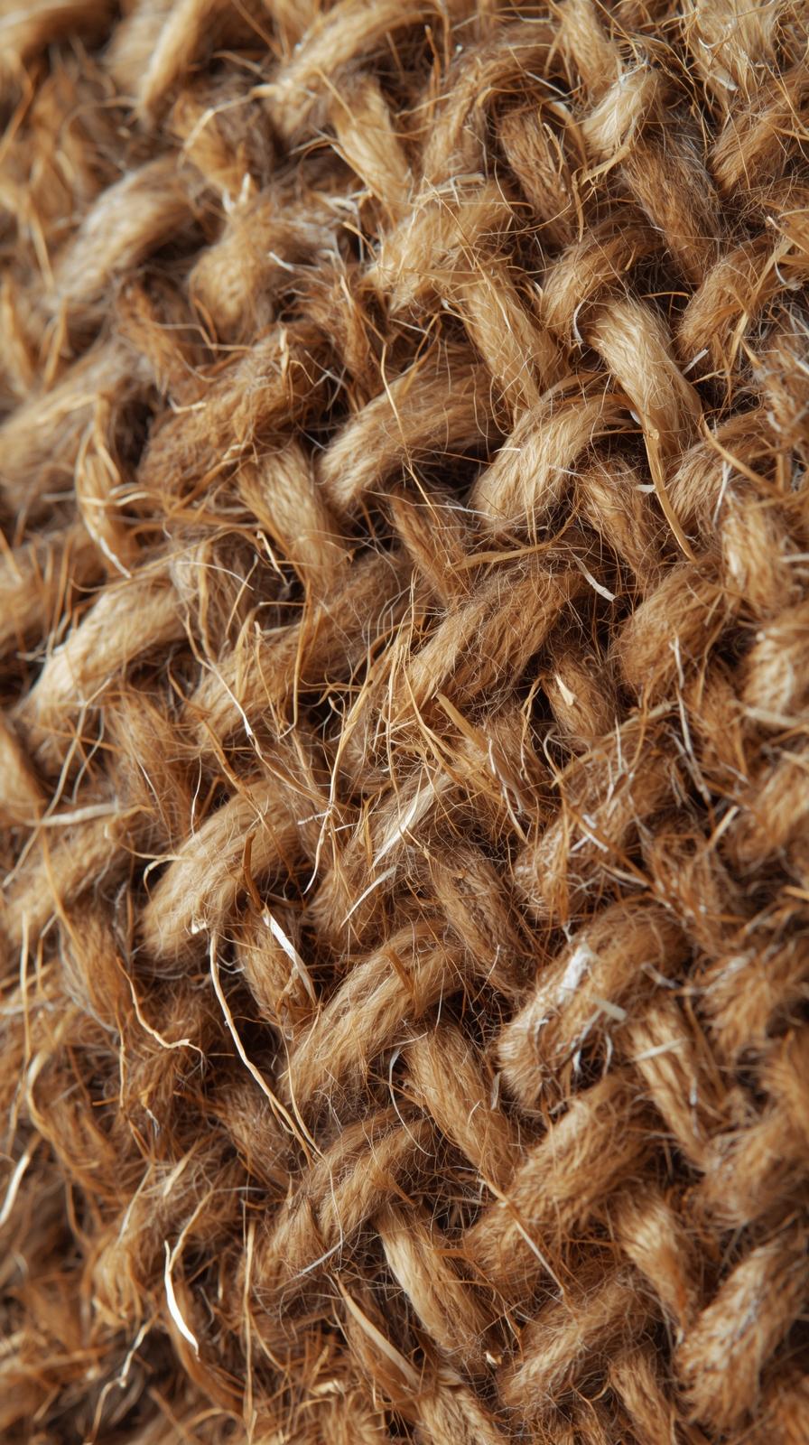Herringbone Wool Weave Close Up
