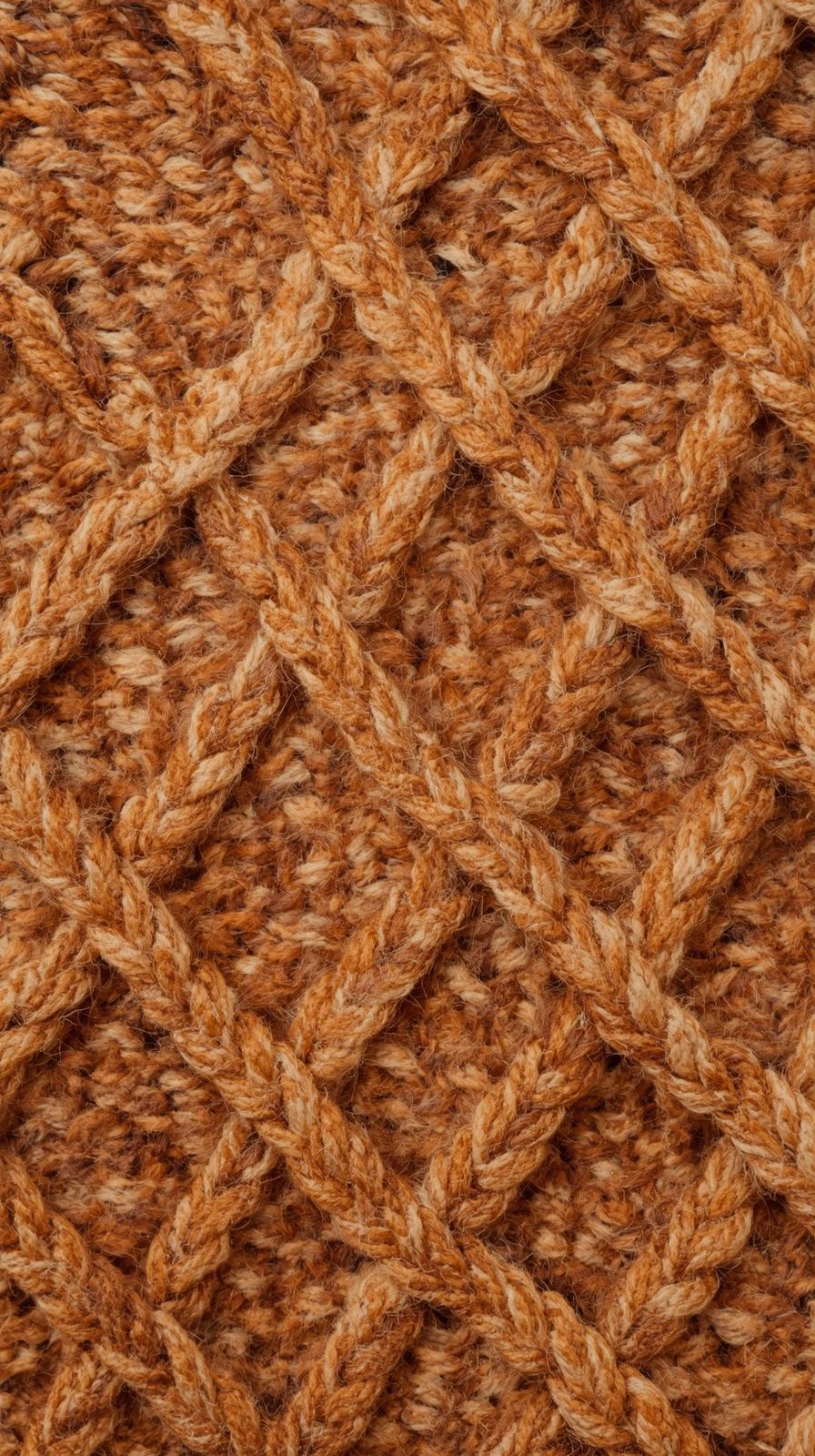 Argyle Knit Pattern Cozy