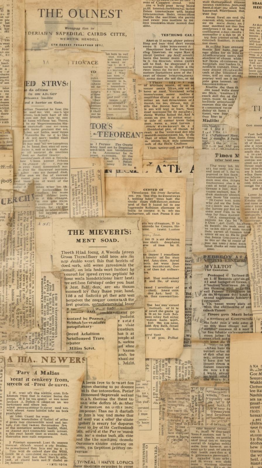 Newspaper Clippings     S