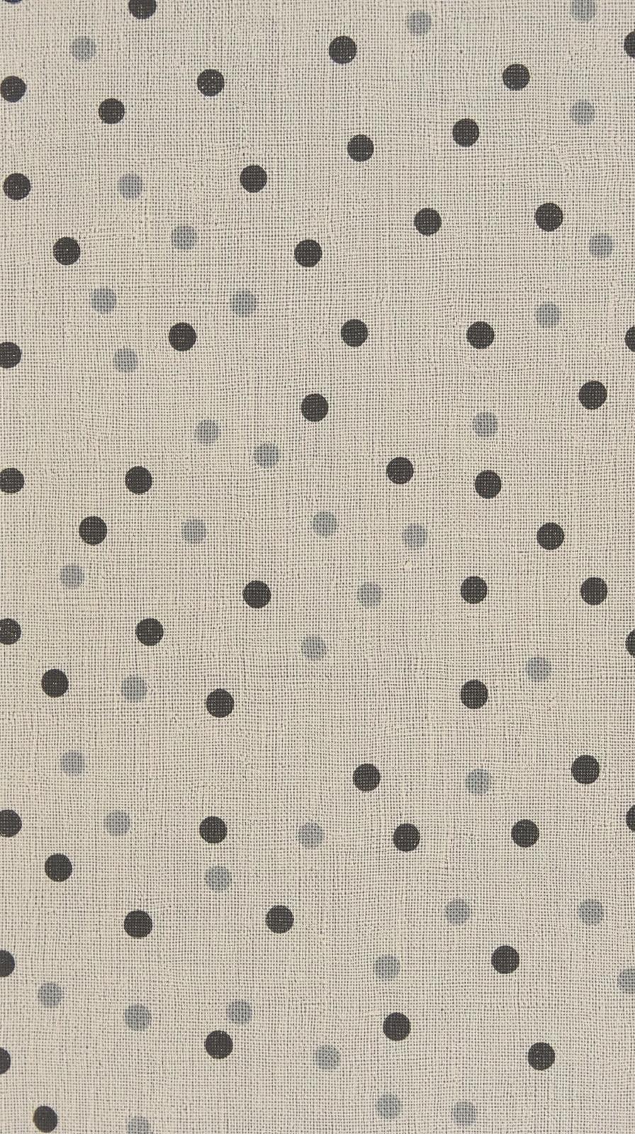 Polka Dots On Aged Cotton