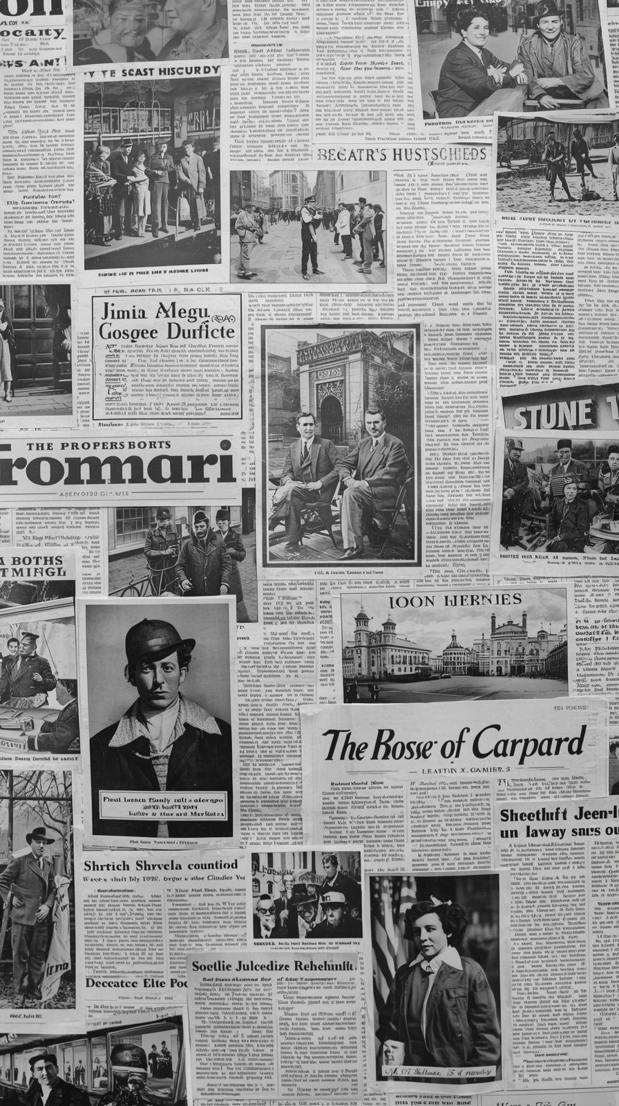 Newspaper Clippings     S