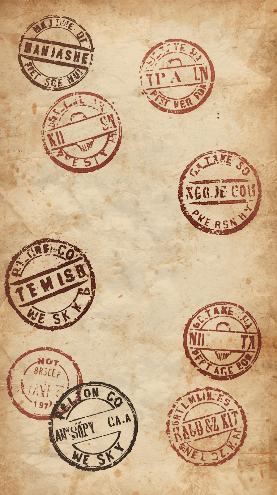 Postmark Rings Scattered