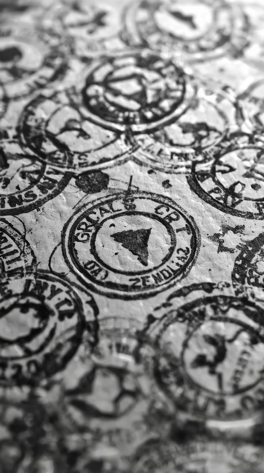 Postmark Rings Scattered