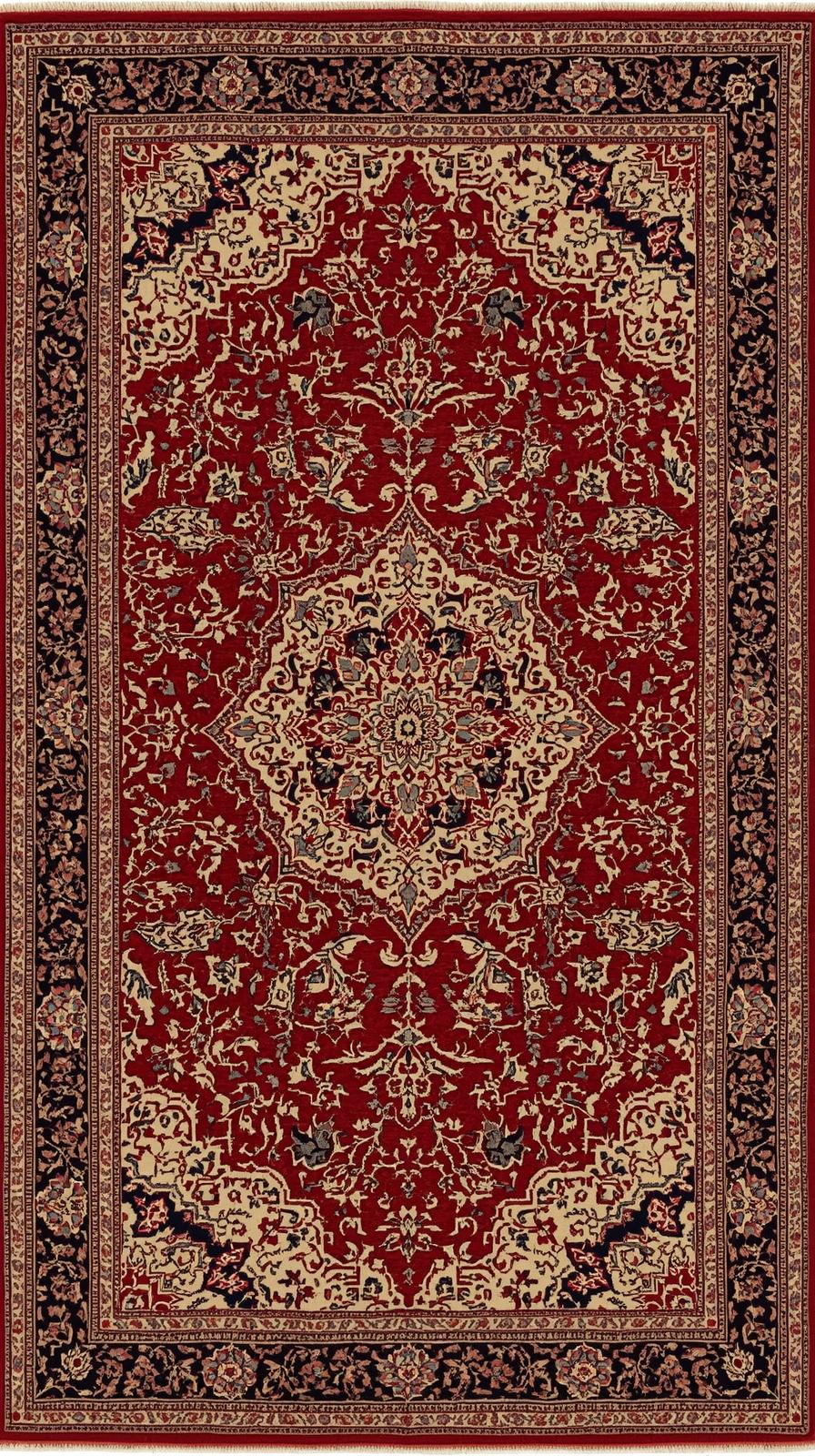 Oriental Rug Medallion Center