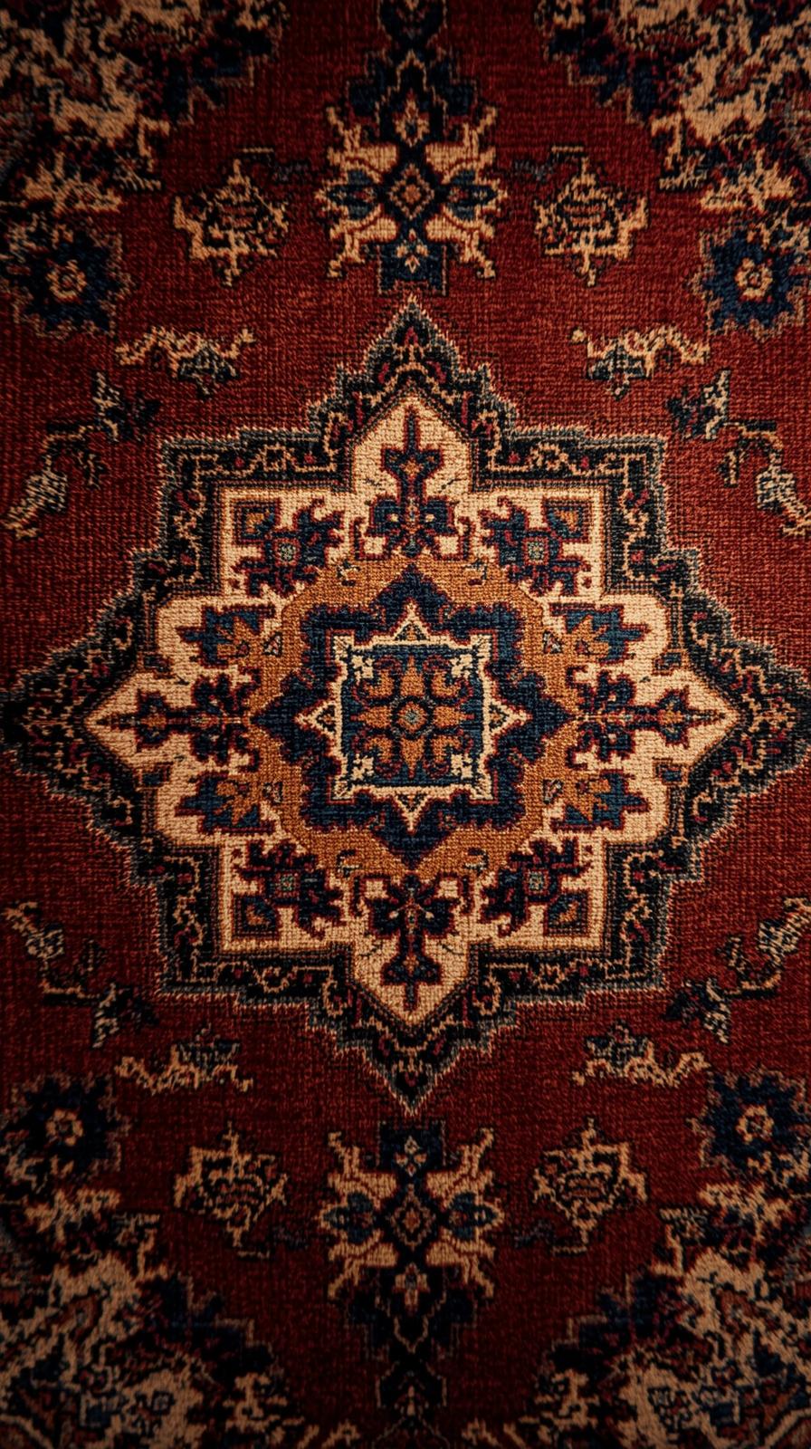 Oriental Rug Medallion Center