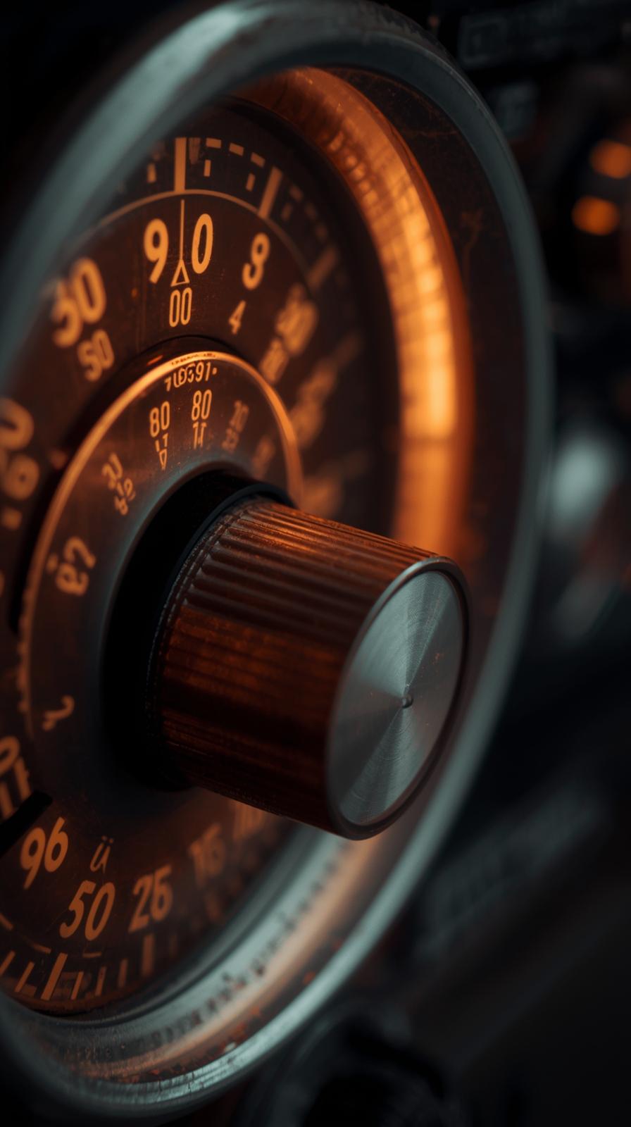 Radio Dials AAnalog TV Test Pattern Softnd Numeral