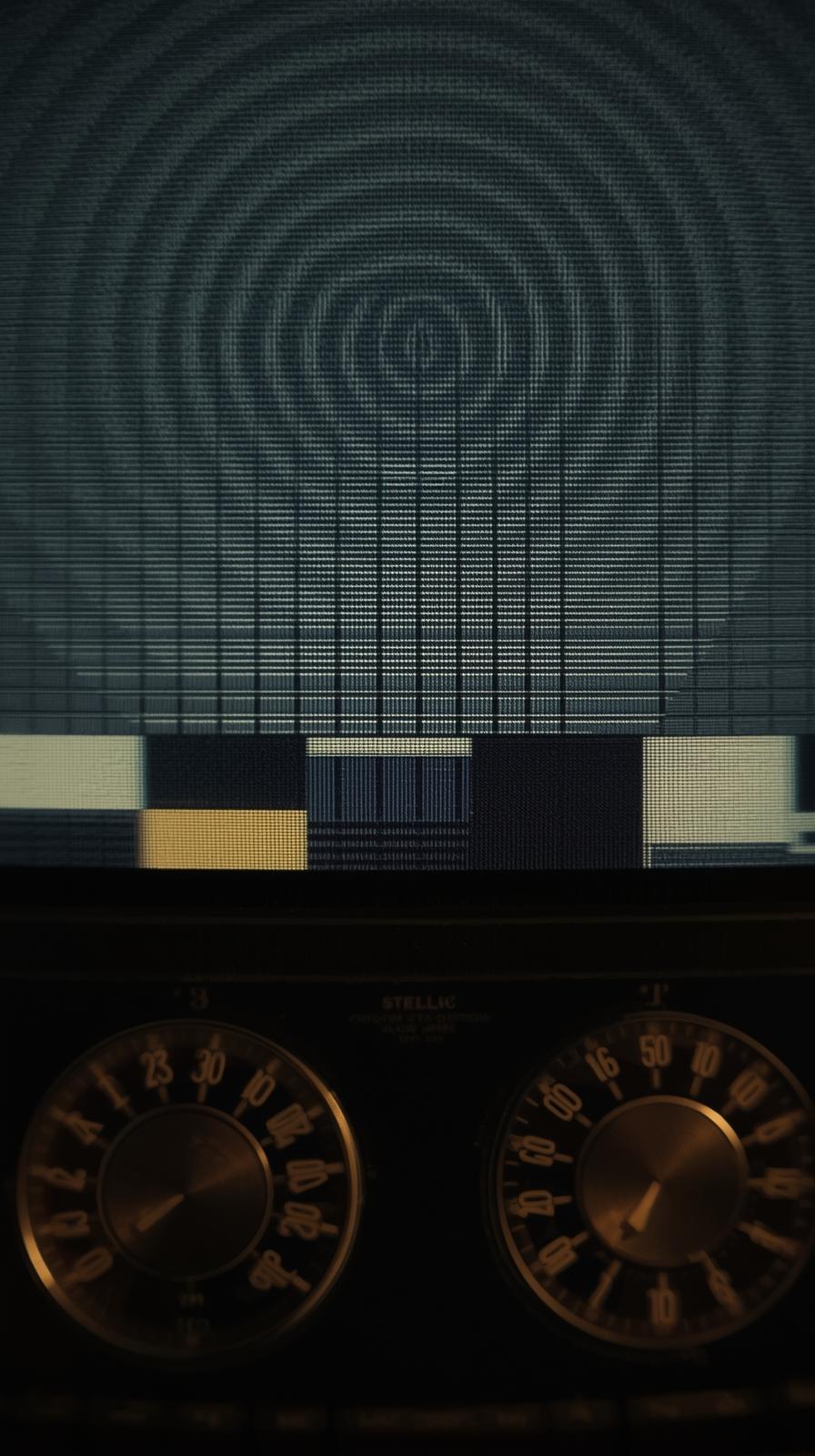 Radio Dials AAnalog TV Test Pattern Softnd Numeral