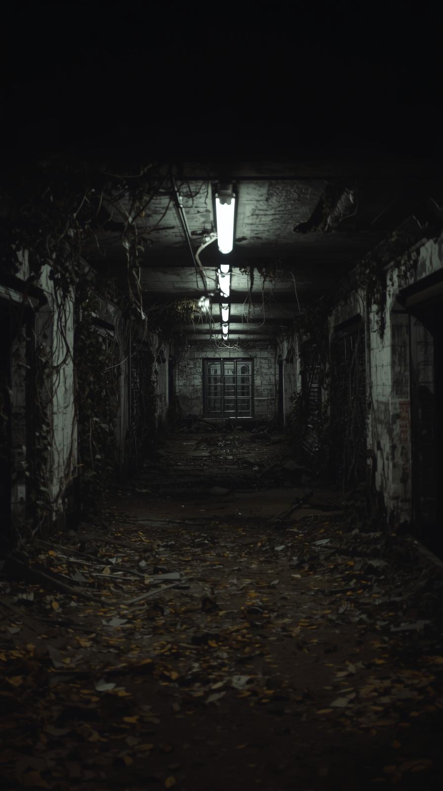 Old Abandoned Metro Station In A City