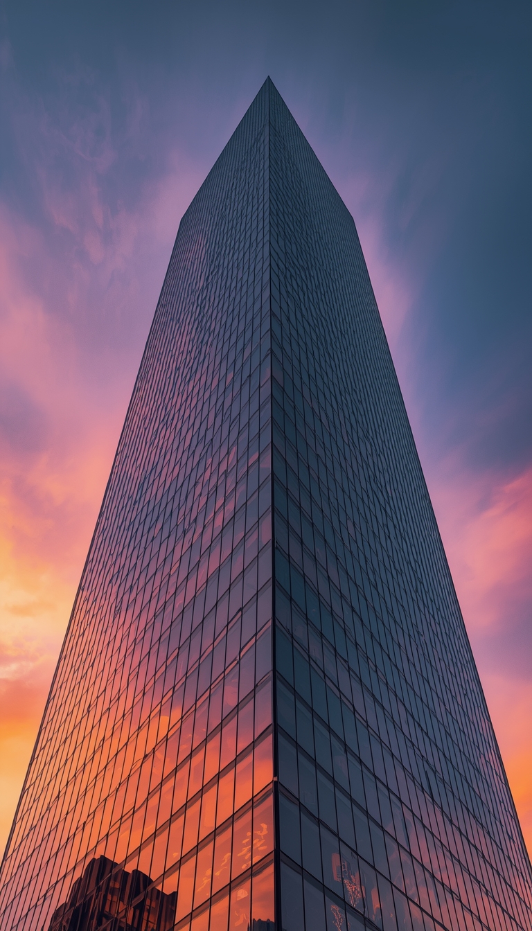 Lucid Origin A Cinematic Photo Of Modern Glass Sky