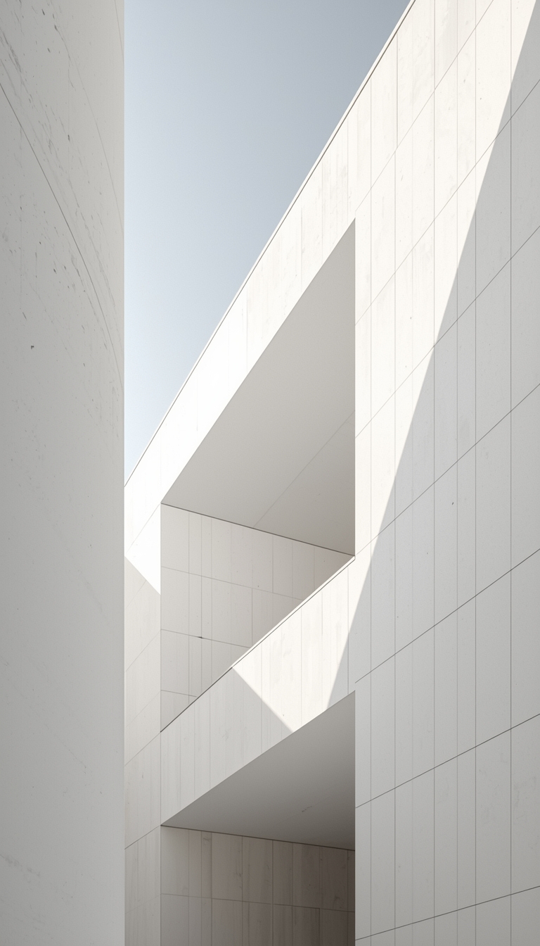 Lucid Origin A Cinematic Photo Of Minimalist White