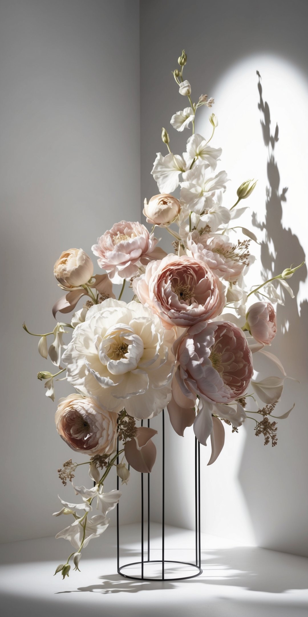 Highfashion Floral Arrangement With Elegant Blooms