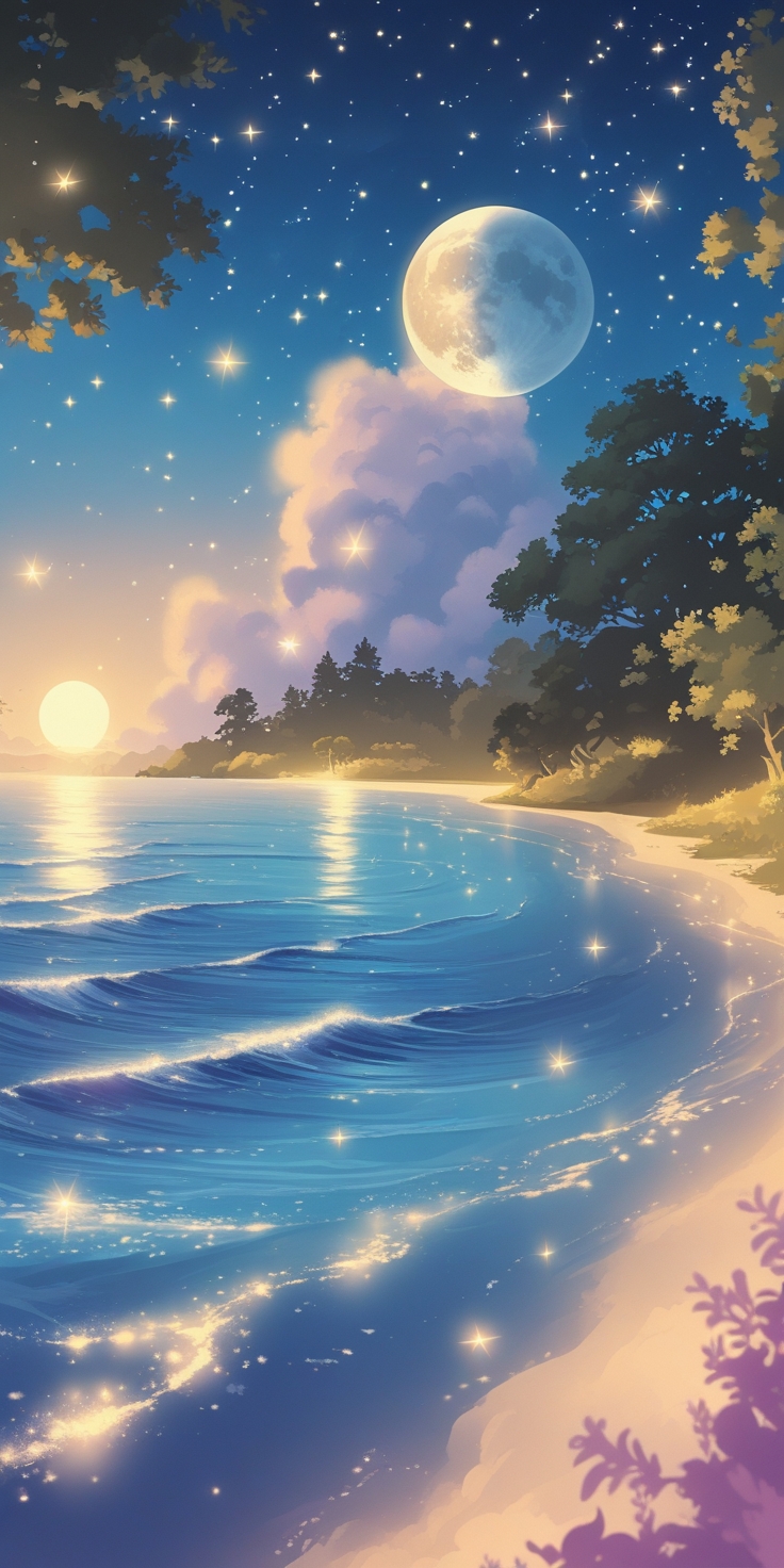 Phoenix    Create A Serene Nighttime Wallpaper Wit