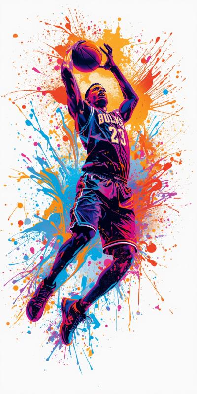 Black Basketball Player Player