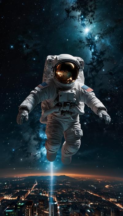 Black Astronaut Astronomical Object