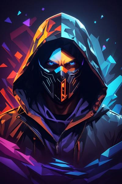 Black Fictional Character Mask