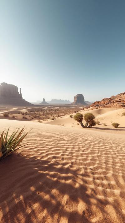 Desert Natural Environment