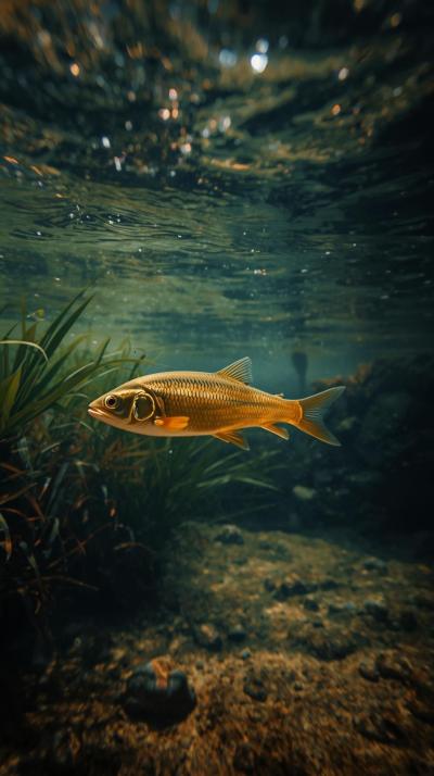 Fish In Nature Wallpaper