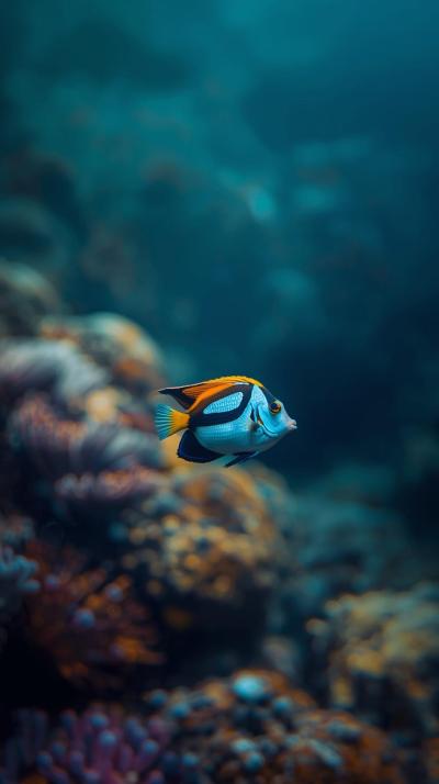 Fish In Nature Wallpaper