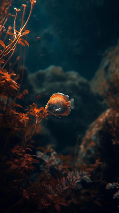 Fish In Nature Wallpaper