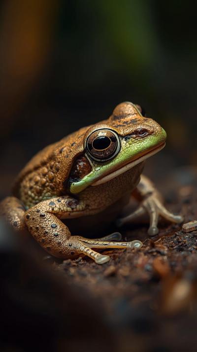 Frog In Nature Wallpaper