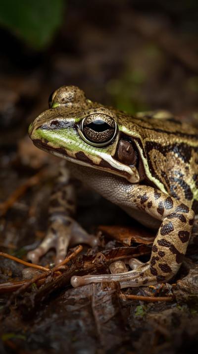 Frog In Nature Wallpaper
