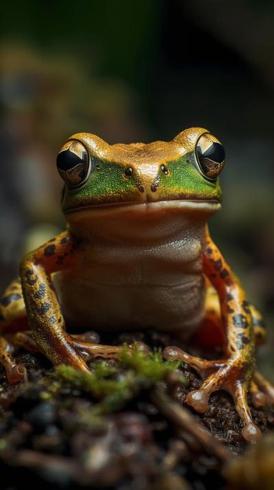 Frog In Nature Wallpaper