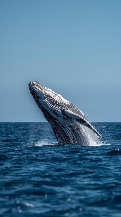 Whale In Nature Wallpaper