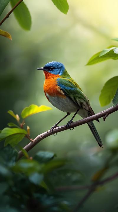 Beautiful Bird In Nature Wallpaper