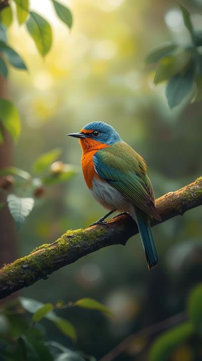 Beautiful Bird In Nature Wallpaper