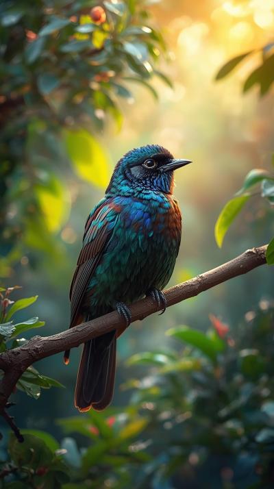 Beautiful Bird In Nature Wallpaper