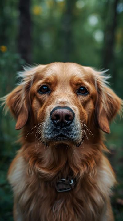 Dog In Nature Wallpaper