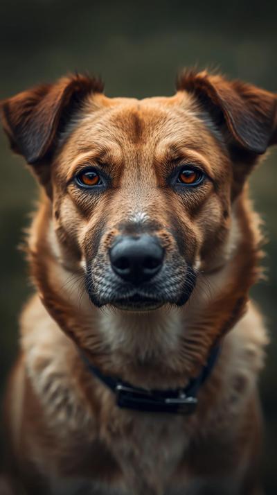 Dog In Nature Wallpaper