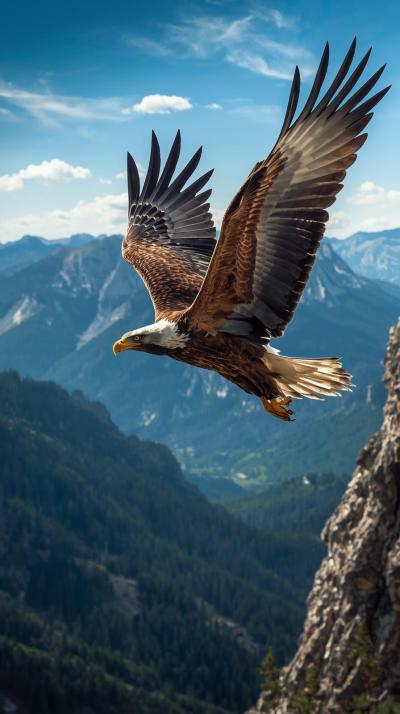 Eagle In Nature Wallpaper