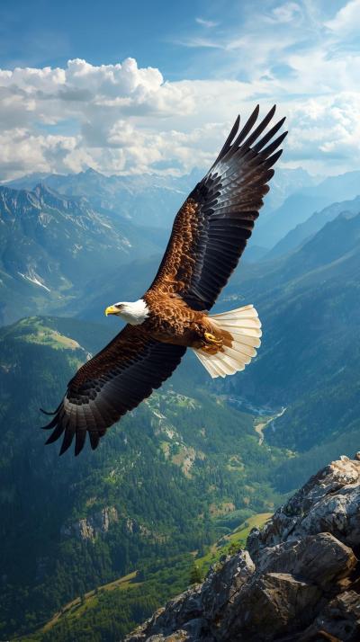Eagle In Nature Wallpaper