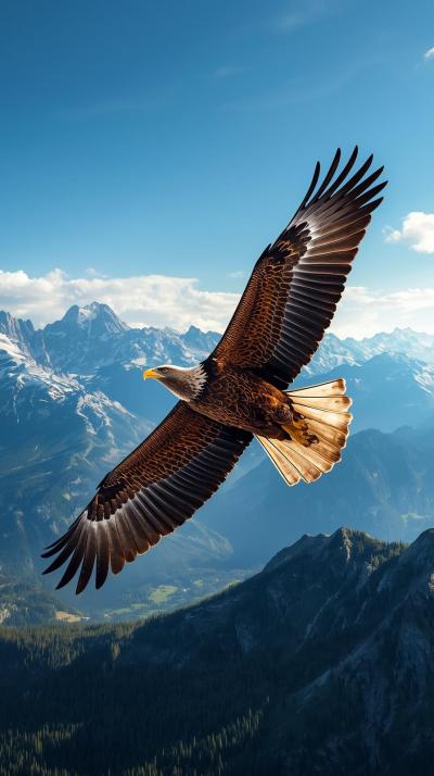 Eagle In Nature Wallpaper