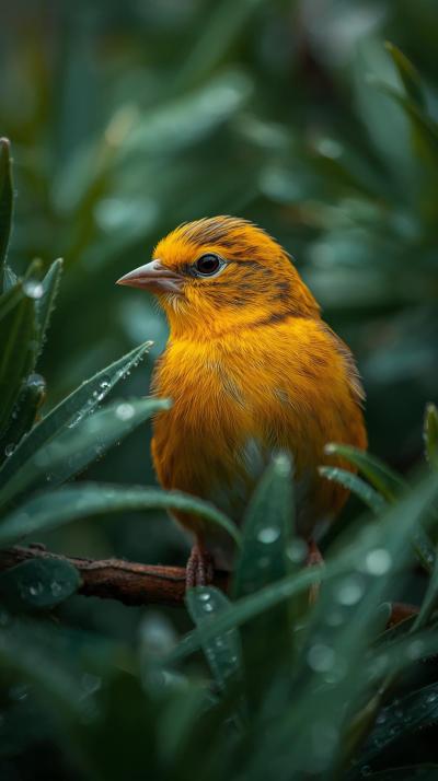 Random Canary In Nature Wallpaper