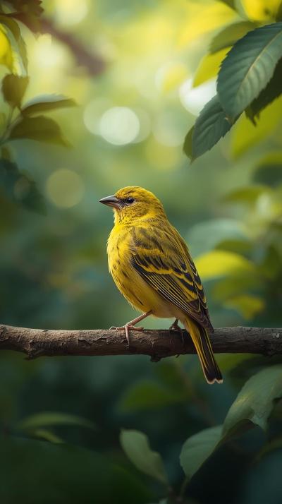 Random Canary In Nature Wallpaper