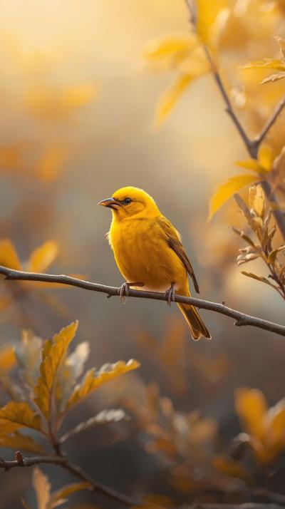 Random Canary In Nature Wallpaper